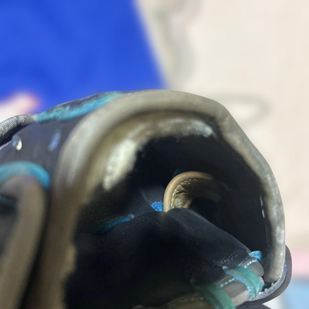 久保田スラッガー　軟式グローブ 内野手用　グリス、紐交換済み