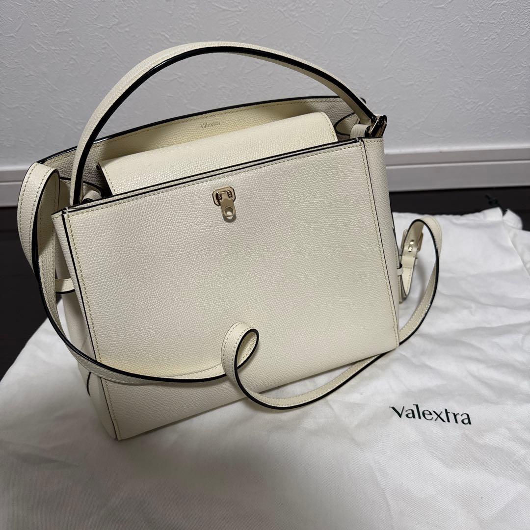 ✨【保存品】Valextraイタリア製 ハンドル＆ショルダー2WAYバッグ