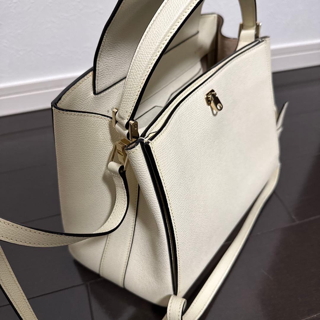 ✨【保存品】Valextraイタリア製 ハンドル＆ショルダー2WAYバッグ