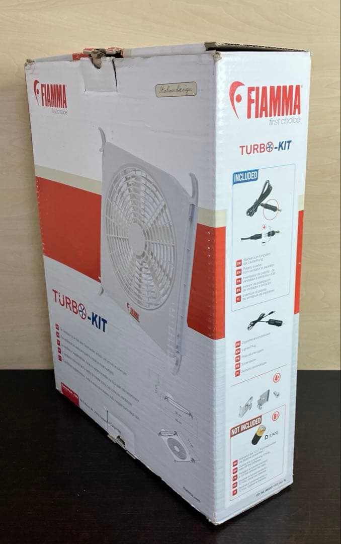 FIAMMA 軽量 ターボキット 12V 98683-059 取扱説明書付