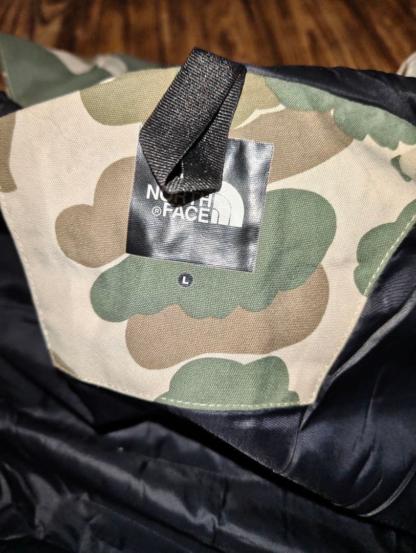 The North Face カモフラージュ マウンテンパーカー