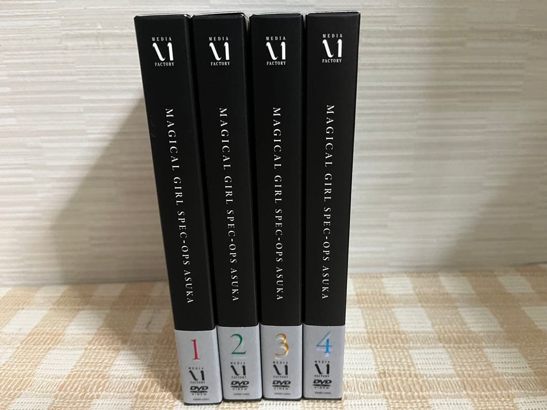 魔法少女特殊戦あすか　初回全4巻セット DVD