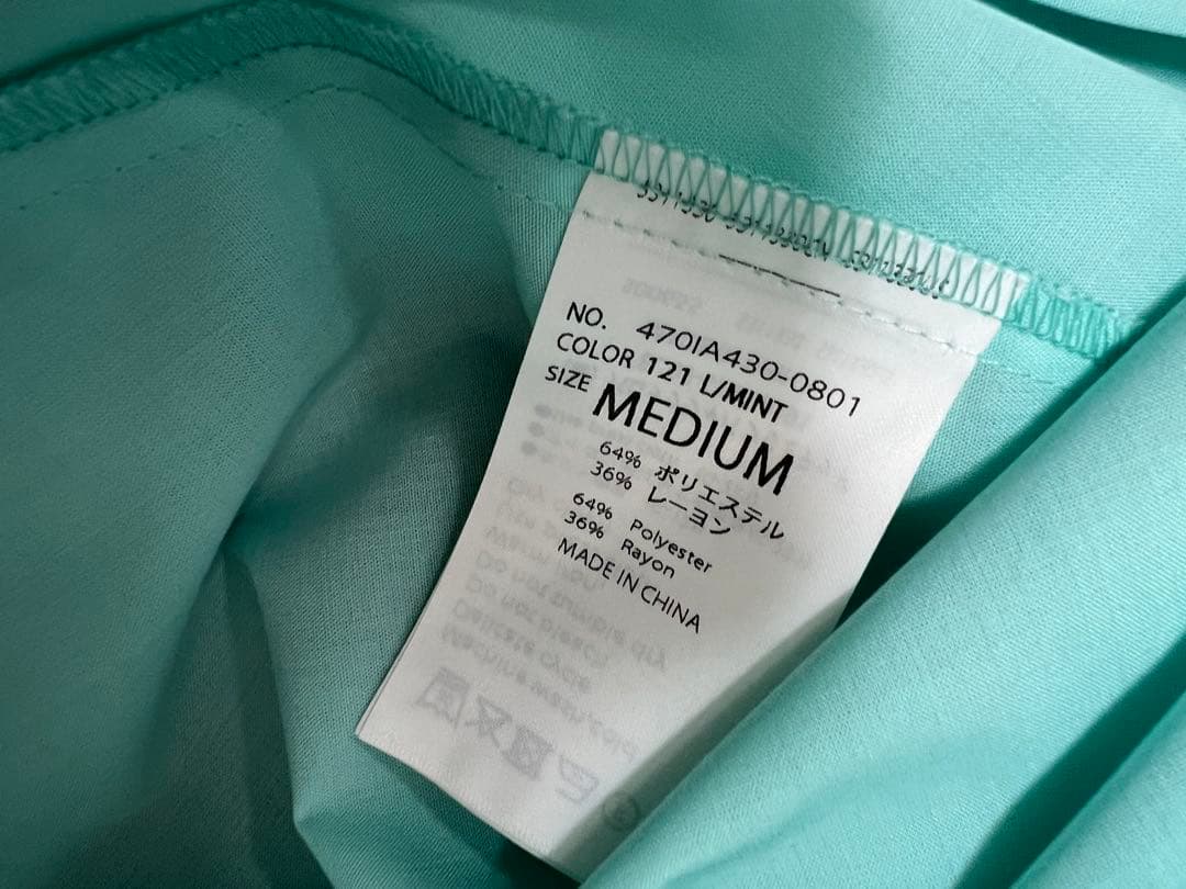 新品　ナゴンスタンス　circle shirt シャツ　nagonstans