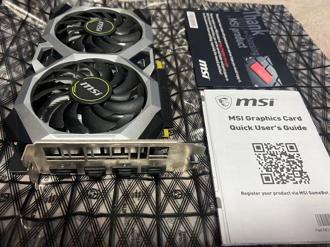 グラフィックボード・グラボ・ビデオカード GeForce GTX 1660 SUPER VENTUS XS OC MSI