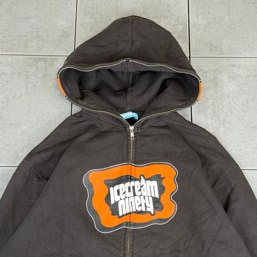 希少 9090 ICECREAM Zip Hoodie アイスクリーム コラボ