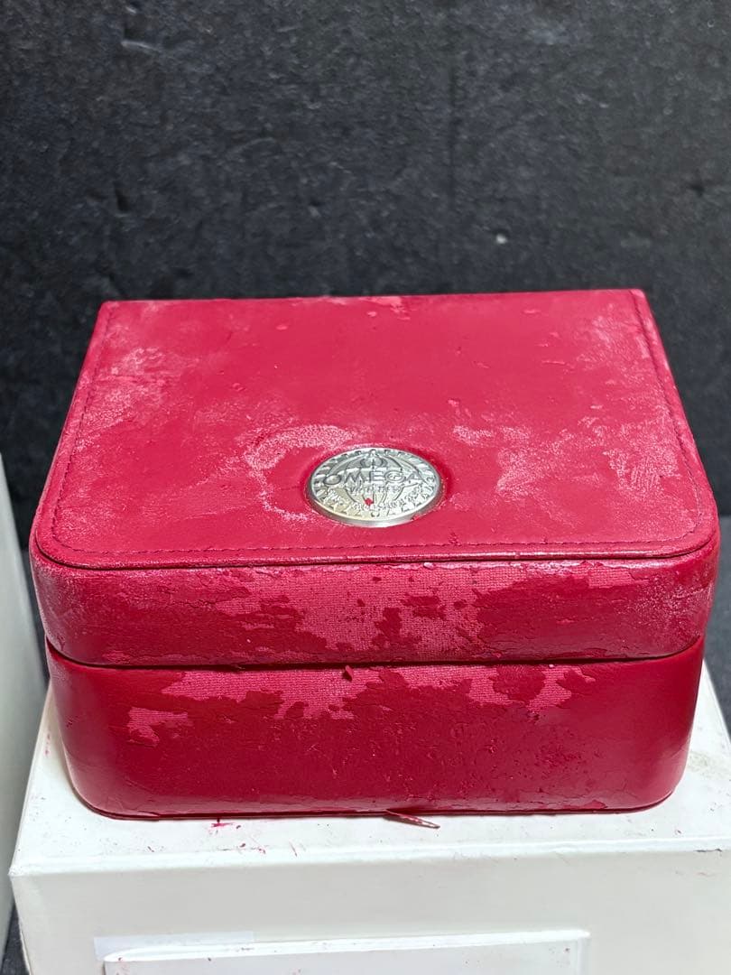 【新年特価】1/3日まで　オメガ　OMEGA 時計箱　3点セット＋グッズ