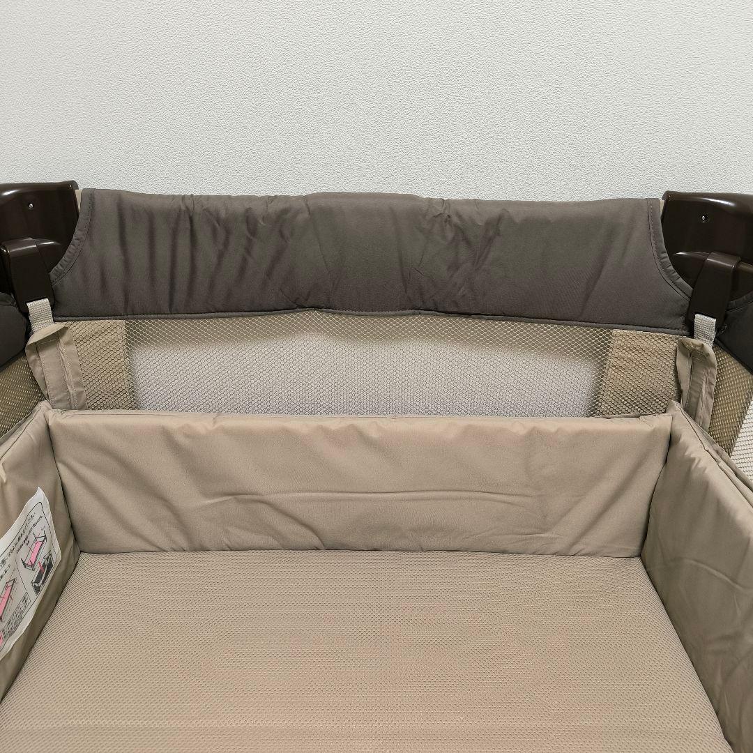 極美品✨ Aprica アップリカ ココネルエアー ベビーベッド ココア