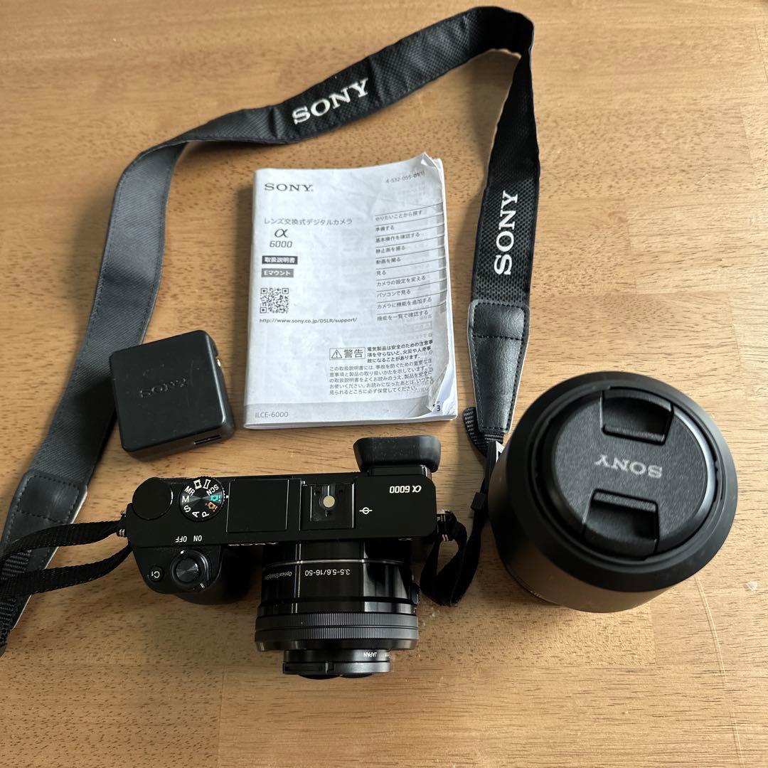 SONY α6000ボディブラックミラーレス一眼