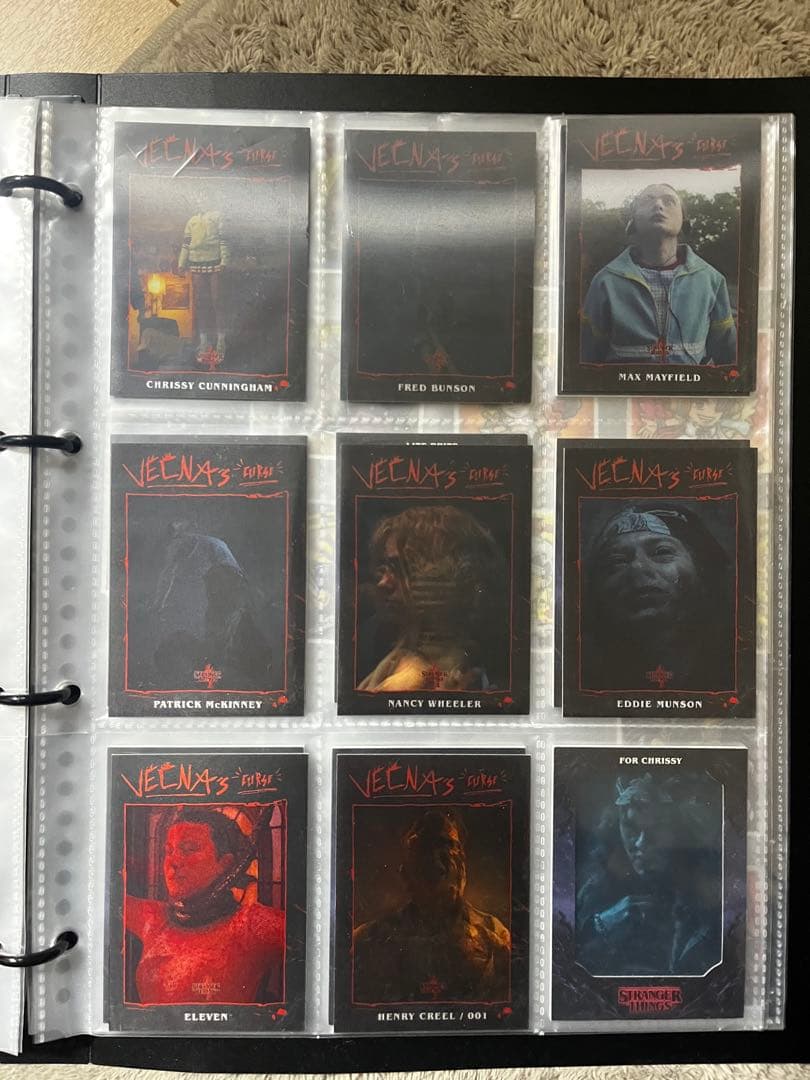 ストレンジャー・シングス トレーディングカードセット