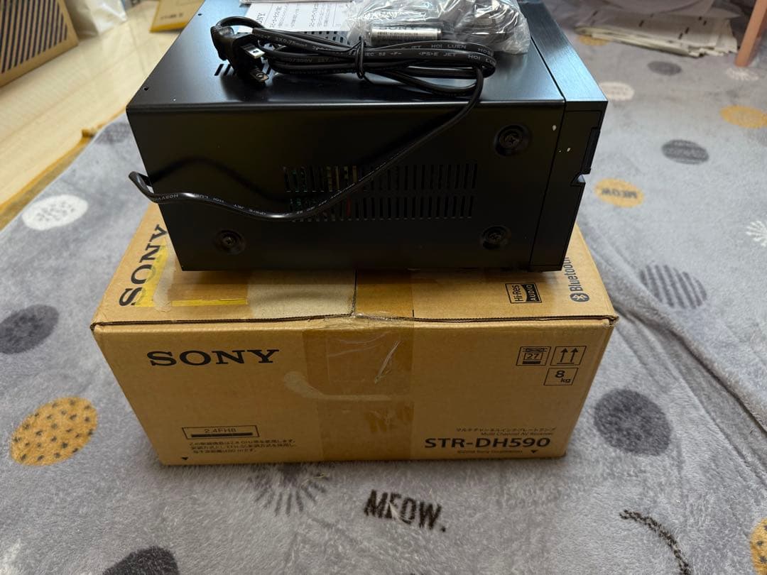 【新品未使用】SONY STR-DH590 マルチチャンネルインテグレートアンプ