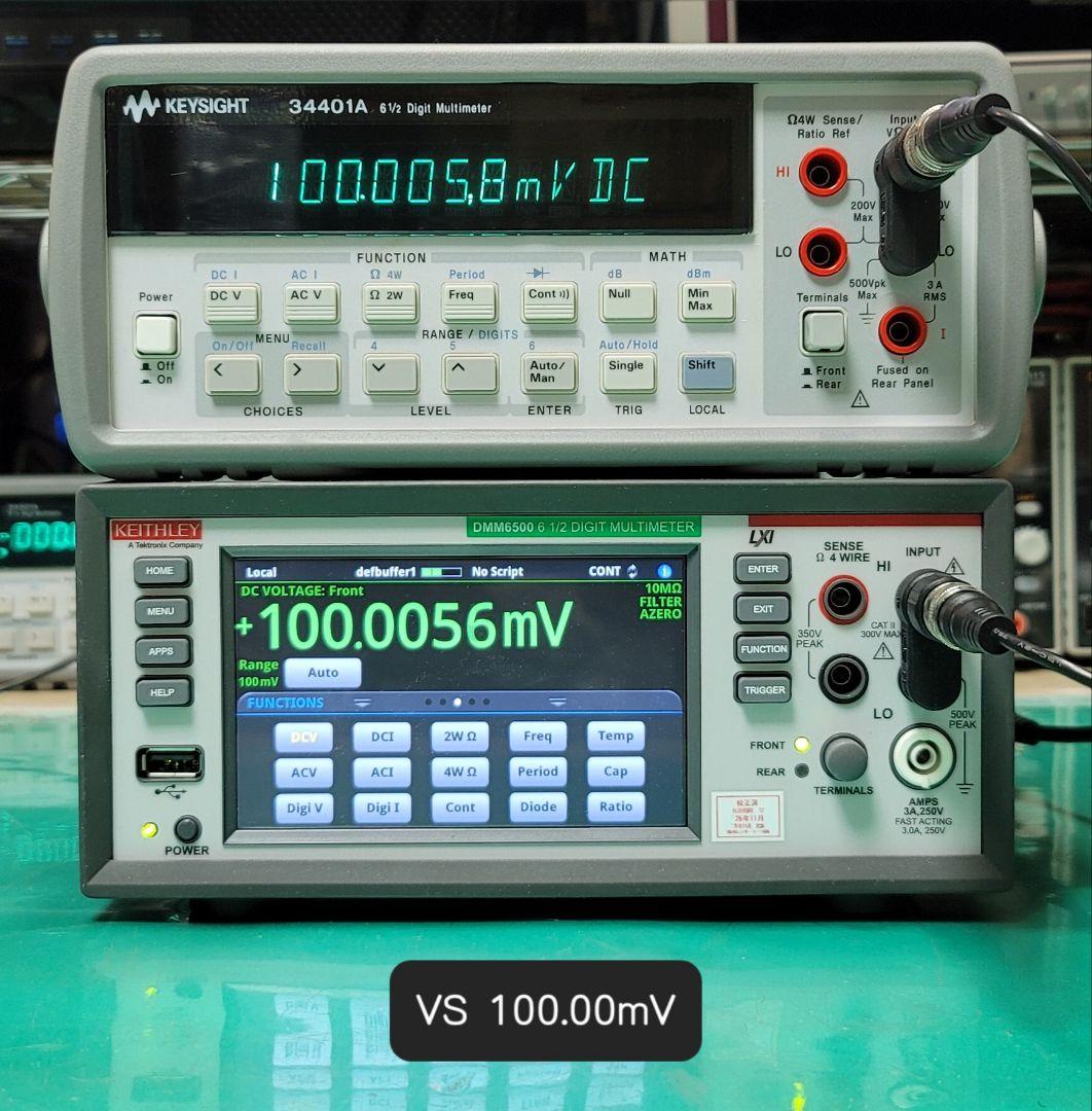 KEYSIGHT/HP 34401A 6.5桁 デジタルマルチメーター