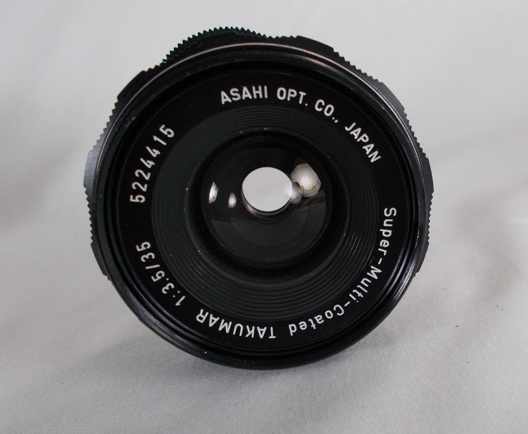 フィルムカメラ 整備済　Pentax SP　+ 広角レンズ 35mm　P257