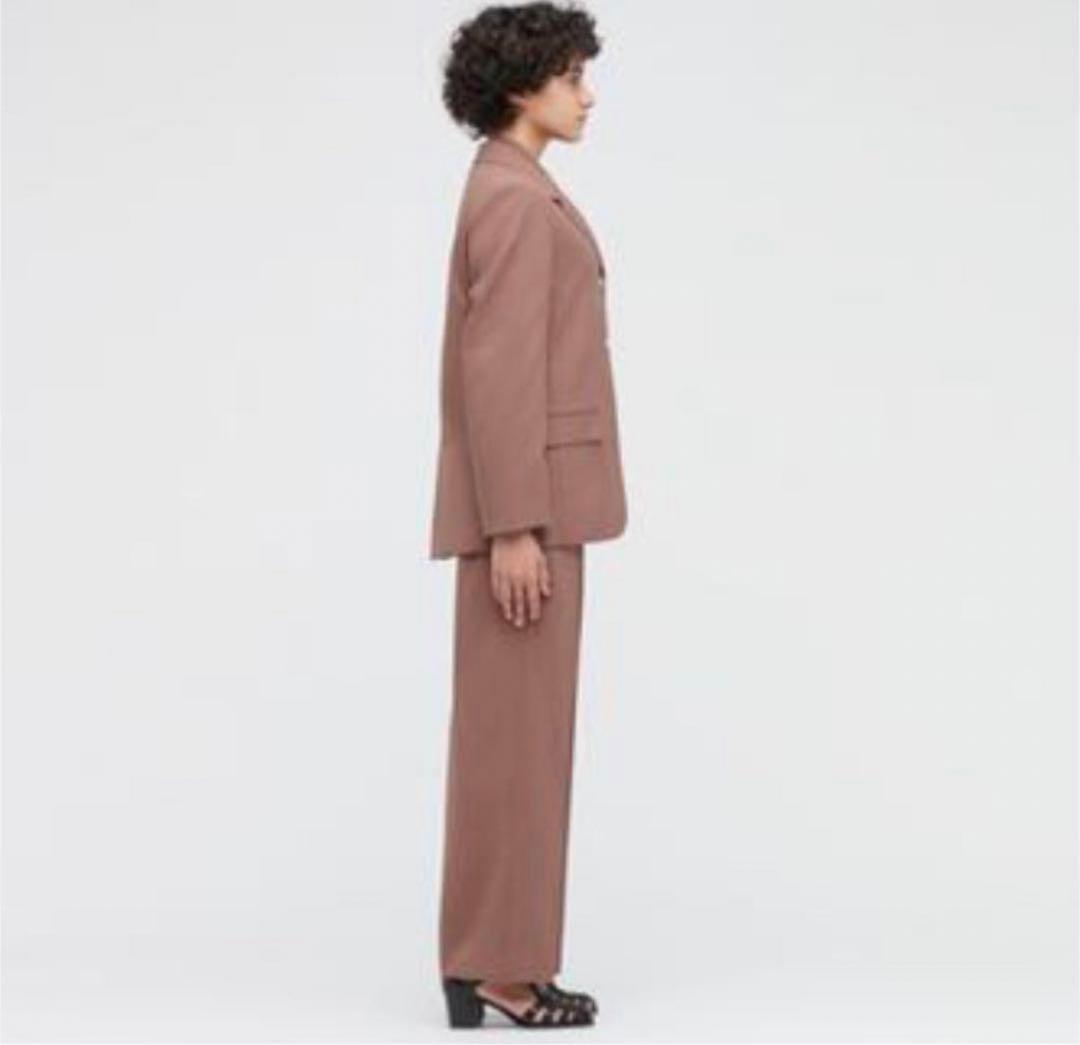 ユニクロ UNIQLO U テーラードジャケット リラックスストレートパンツ