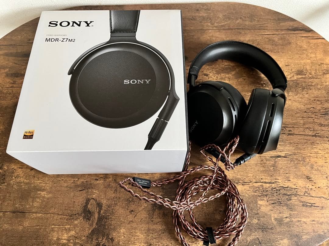 SONY MDR-Z7M2 有線ヘッドホン　キンバーケーブル　リケーブル