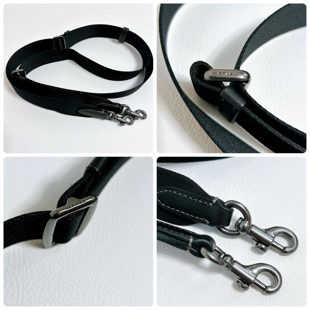 極美品 コーチ ジェイデン ショルダーバッグ クロスボディ 2way レザー 黒