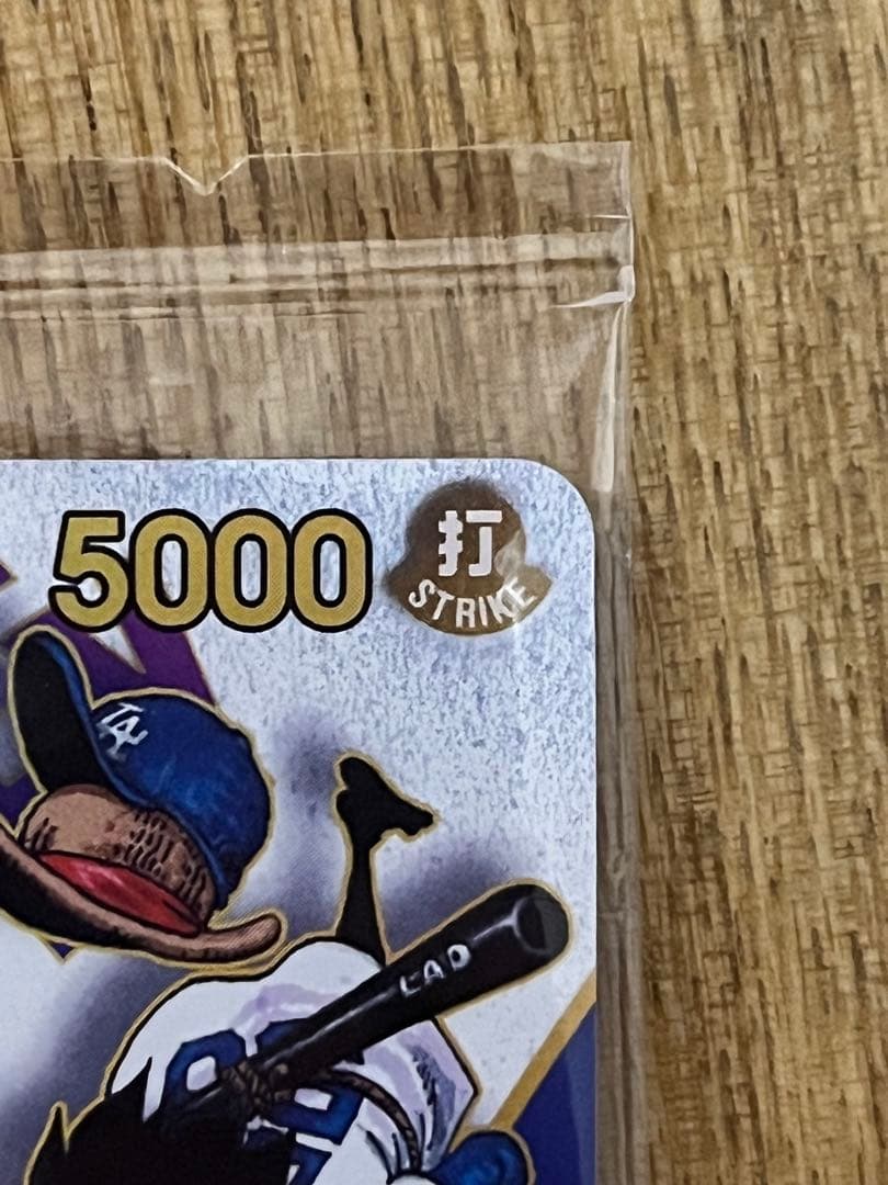 【未開封】ドジャース ルフィ 大谷翔平 ワンピース カード