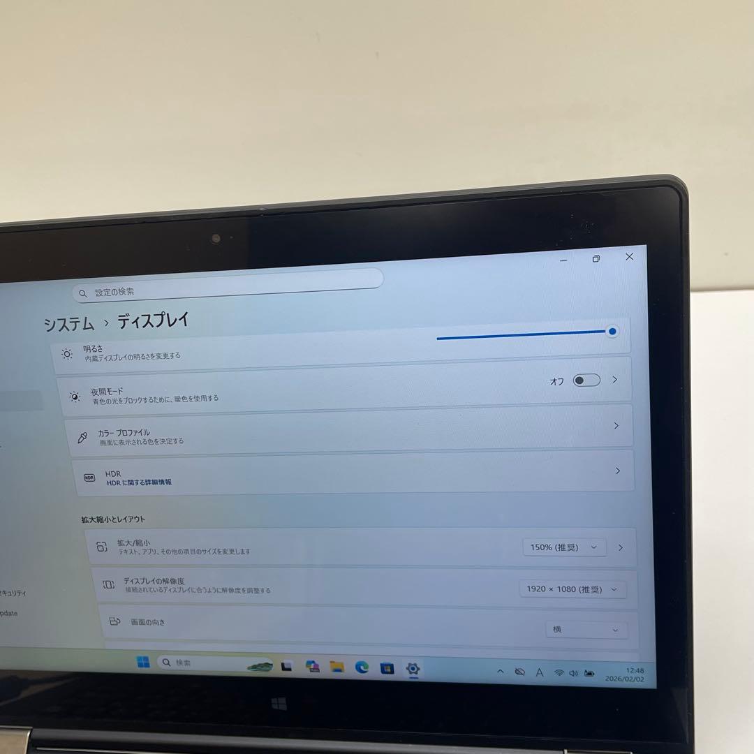 レノボThinkpad P40 Yoga i7-6500U 16GB タッチパネ