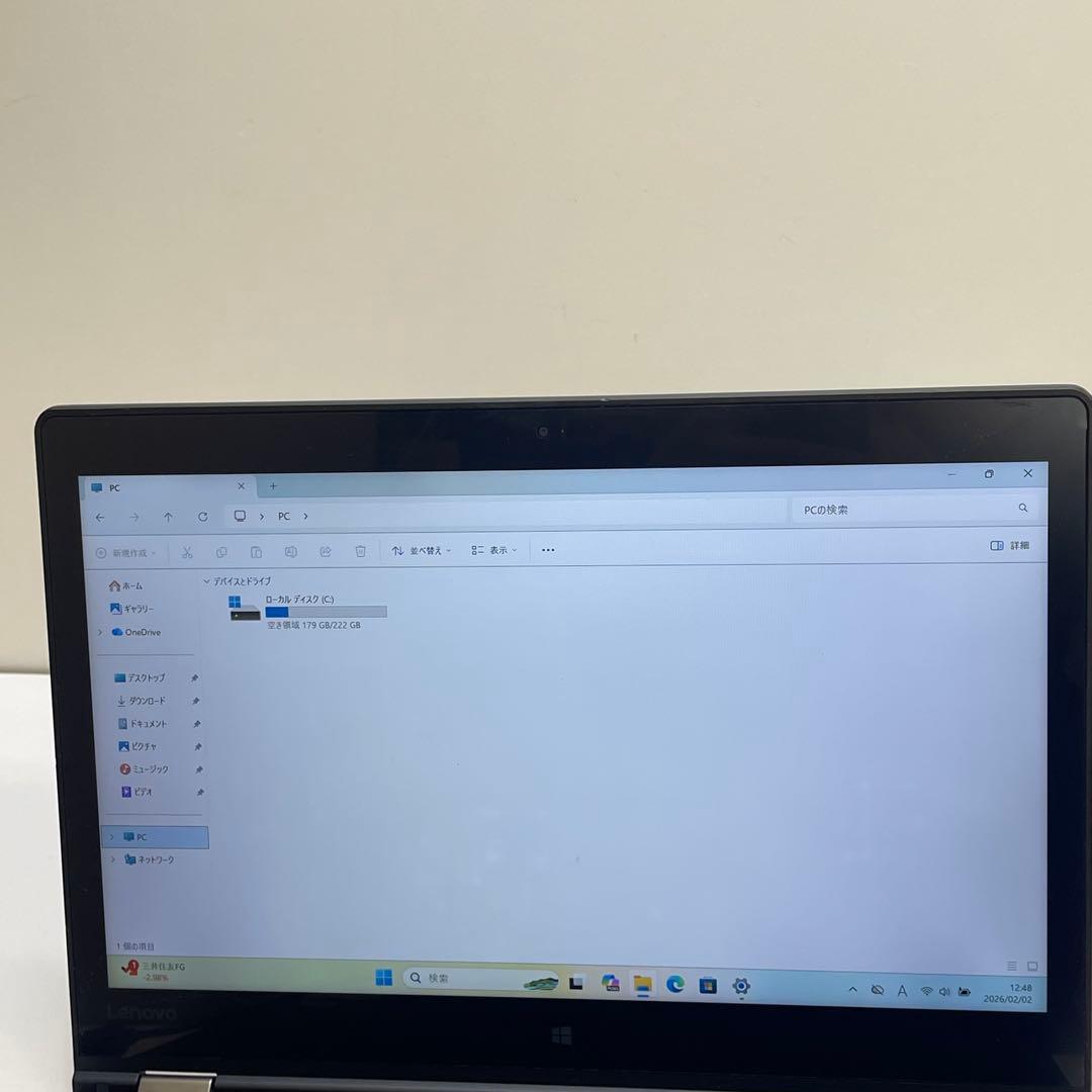 レノボThinkpad P40 Yoga i7-6500U 16GB タッチパネ