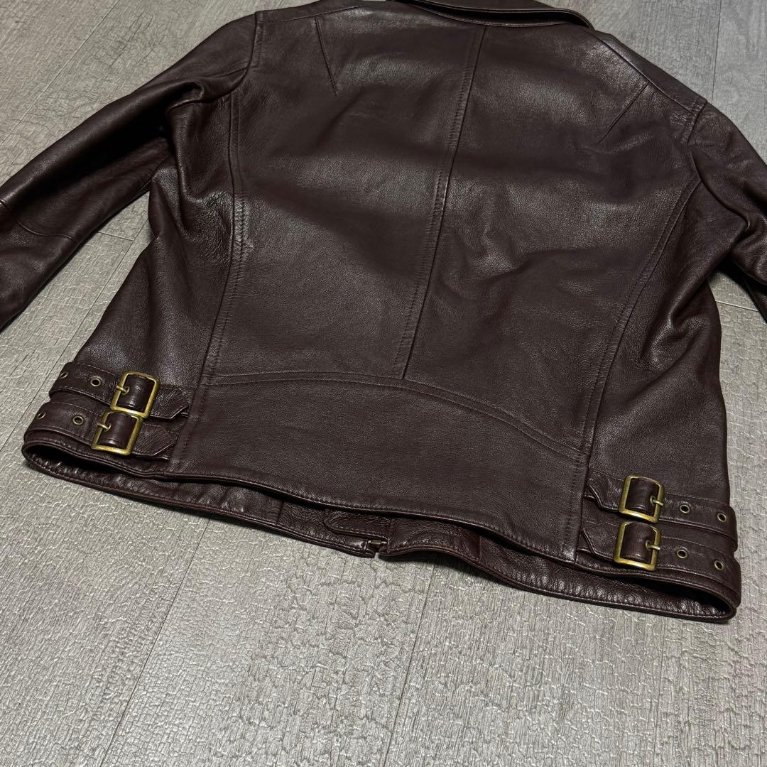 80s 90s vintage レザー スイングトップ 羊革 上質 アーカイブ