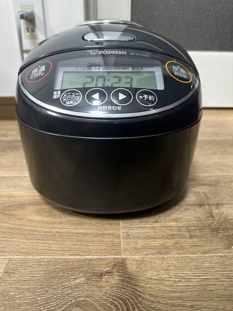 象印 NP-ZV103BK 圧力IH炊飯ジャー 22年製 5.5合
