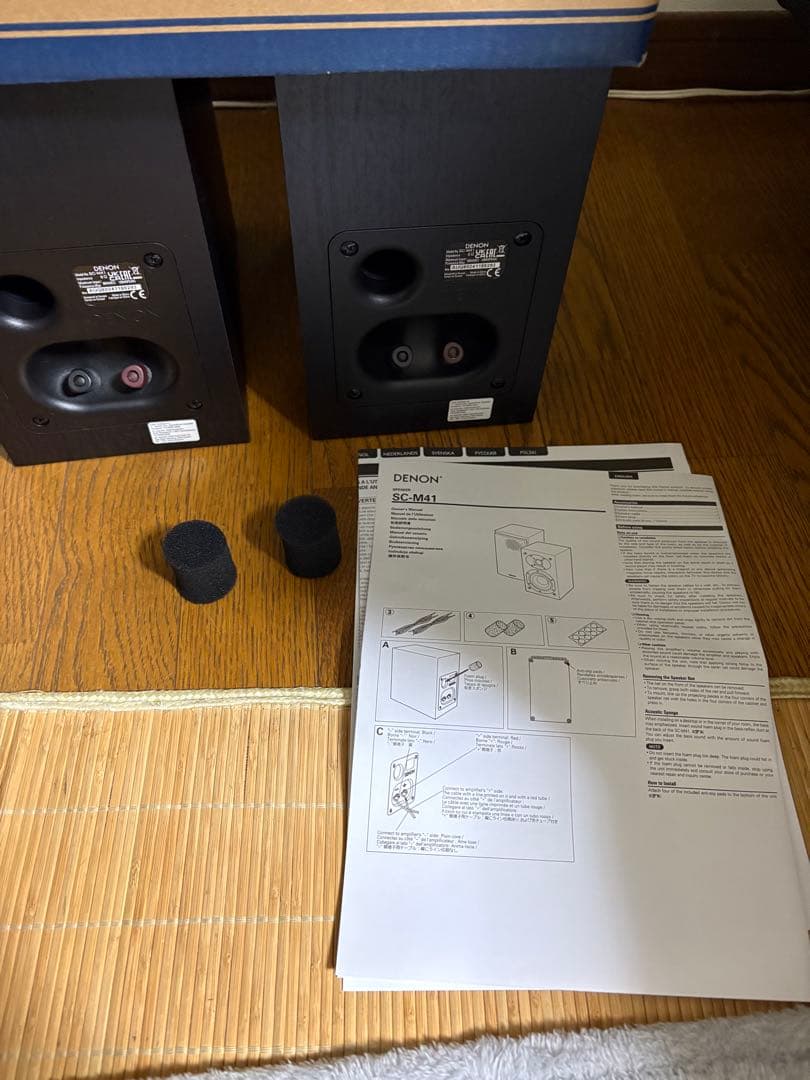 DENON スピーカー SC-M41 ブラック
