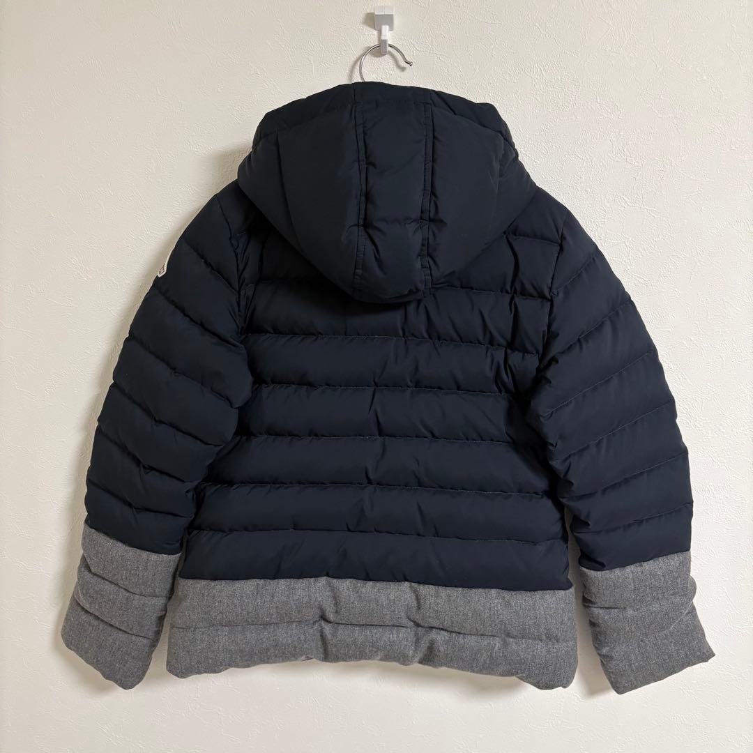 sanagi　PYRENEX ダウンジャケット バイカラー ワッペン 36