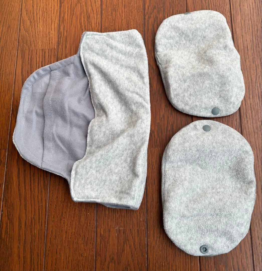 PULUA プルア　ベビーキャリア　抱っこ紐　チャコールグレー