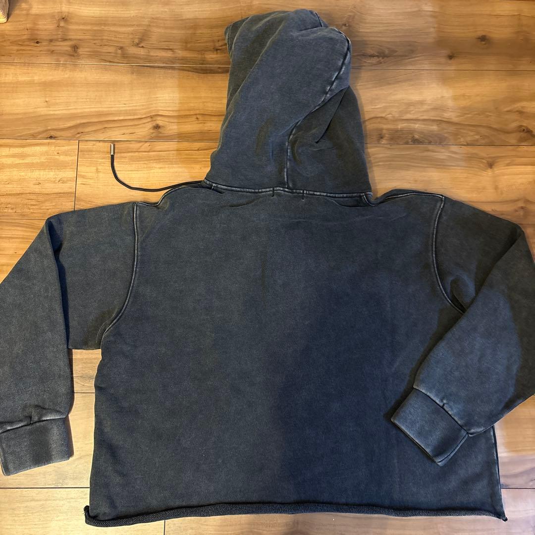 MLVINCE メルビンス ダークグレー パーカー M