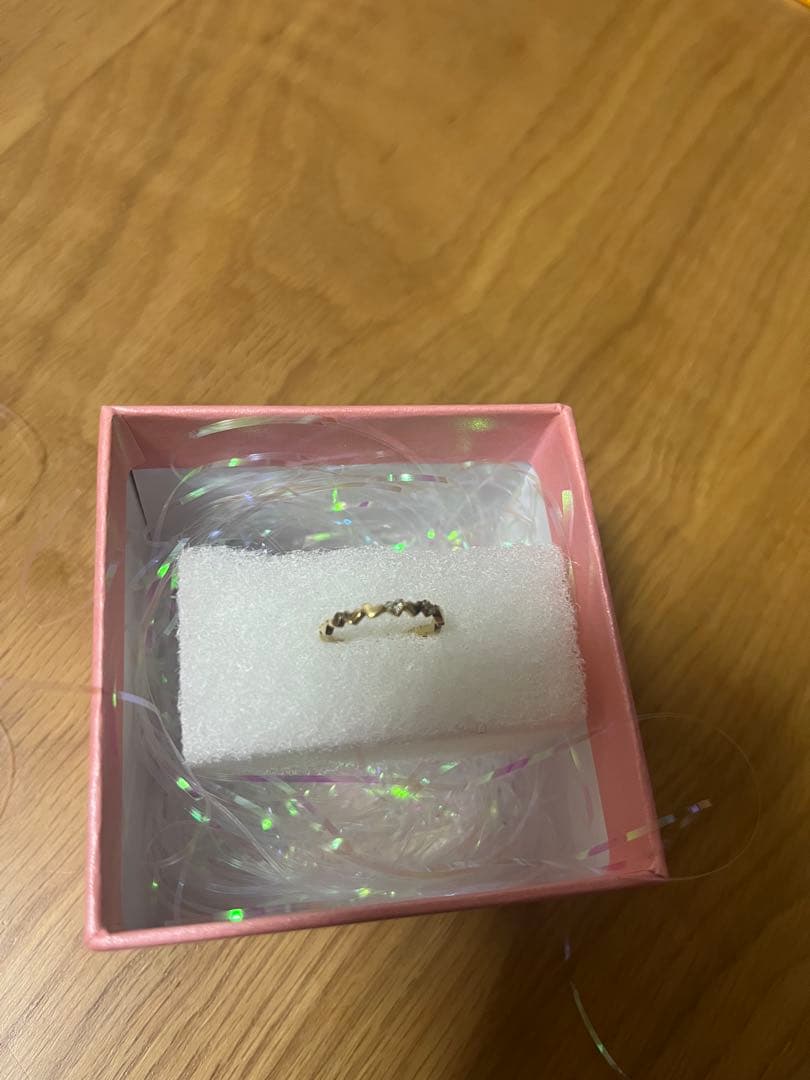 ⚫︎るるるん⚫︎AHKAH アンハートパヴェ リング