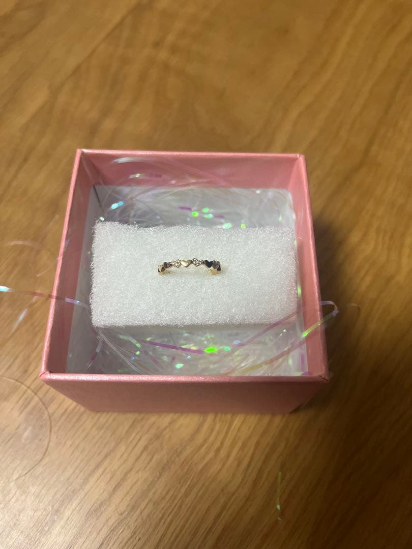 ⚫︎るるるん⚫︎AHKAH アンハートパヴェ リング