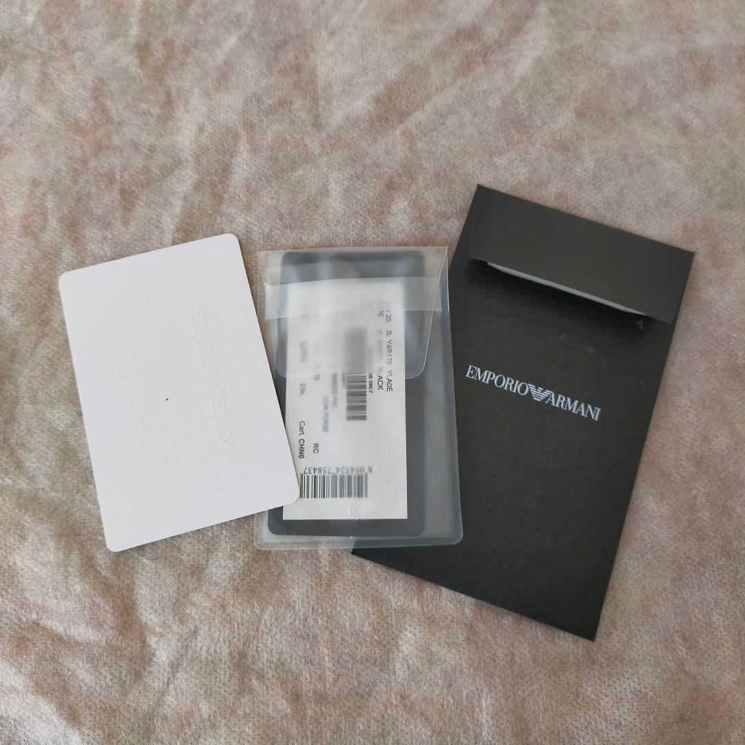 未使用品　EMPORIO ARMANI　イーグルロゴ　長財布　ロングウォレット