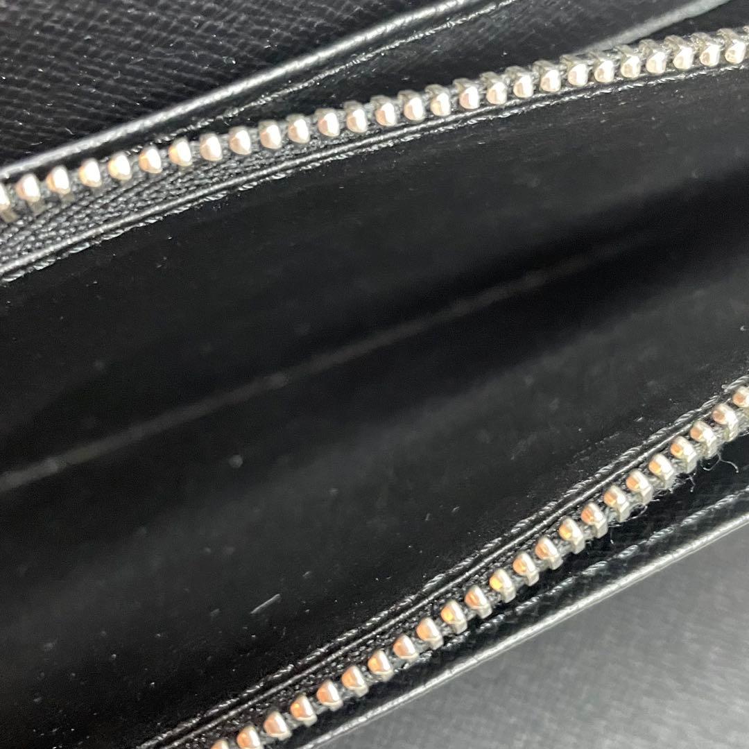 【ジャンク品】ルイヴィトン ダミエ グラフィット 長財布ジッピー オーガナイザー