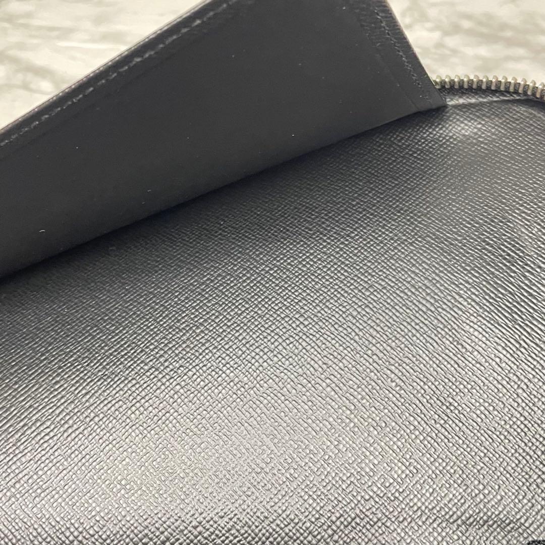 【ジャンク品】ルイヴィトン ダミエ グラフィット 長財布ジッピー オーガナイザー