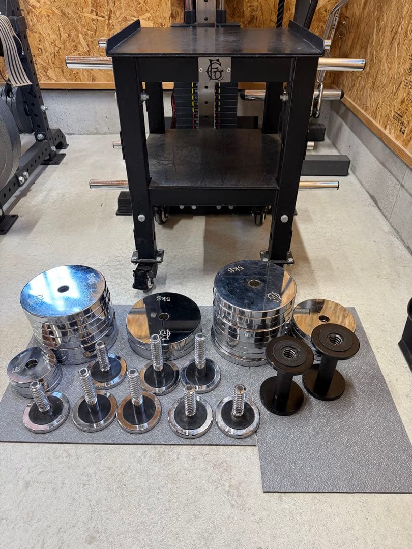 GFCダンベルセット2 53.6kg GFCダンベルスタンド　②