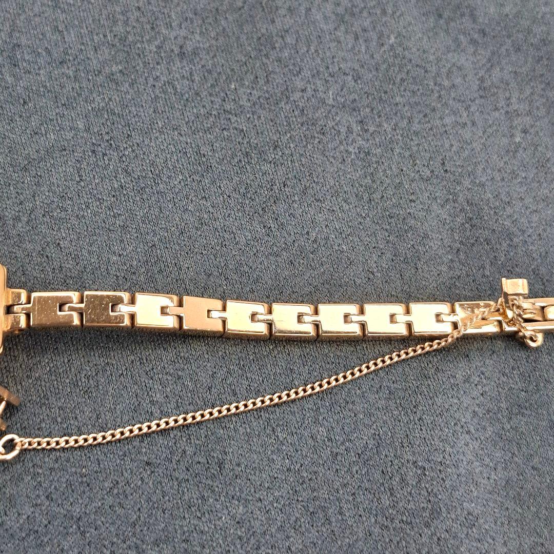 ✨箱付 アガット agete 0.02ct ダイヤ ピンクゴールド シェル文字盤