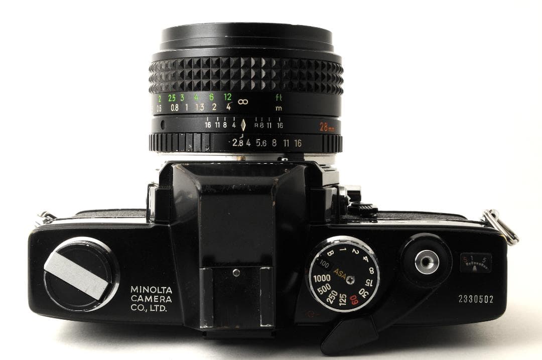 ミノルタ SRT101 ブラック MC W.ROKKOR 28mm F/2.8