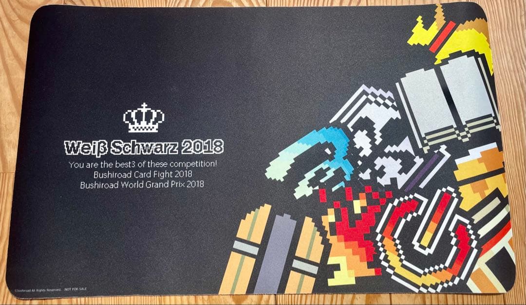 ヴァイスシュヴァルツ WGP2018 ウィナープレイマット　上位賞　優勝