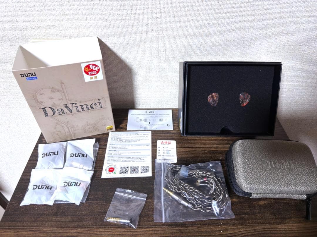 最終値下【極美品・付属品完備】DUNU x Gizaudio DaVinci