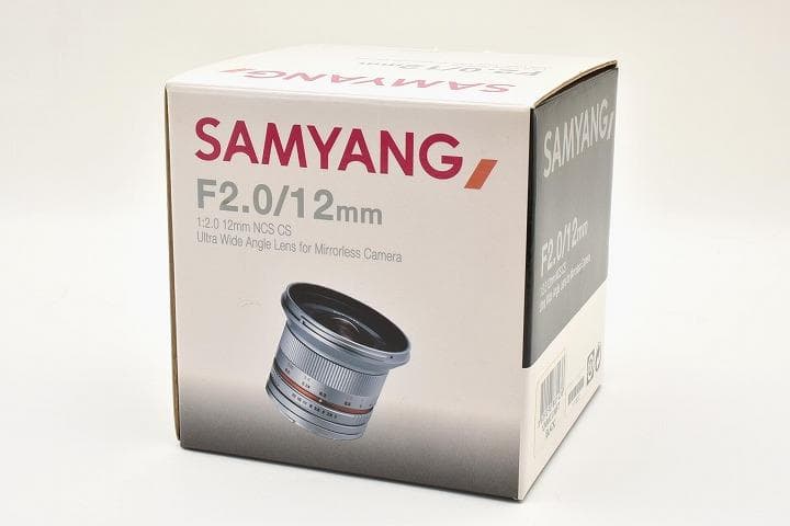 15265E ★新品★ SAMYANG MF 12mm F2.0 NCS CS