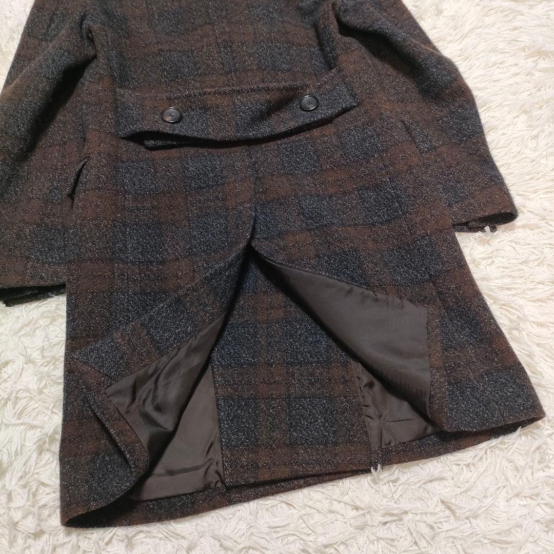 【希少サイズXS】 エディフィス ロロピアーナ　高級　ダブルチェスターコート