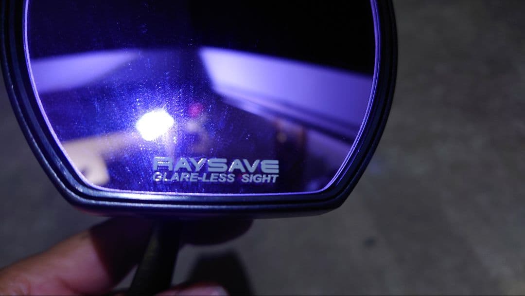 ナポレオンシャーク7 パープルミラー　左右セット