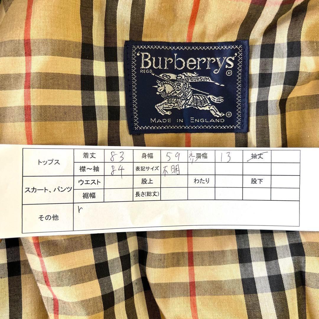 ⭐*️様 希少✨BURBERRY バーバリー レザージャケット コート ノバチェ