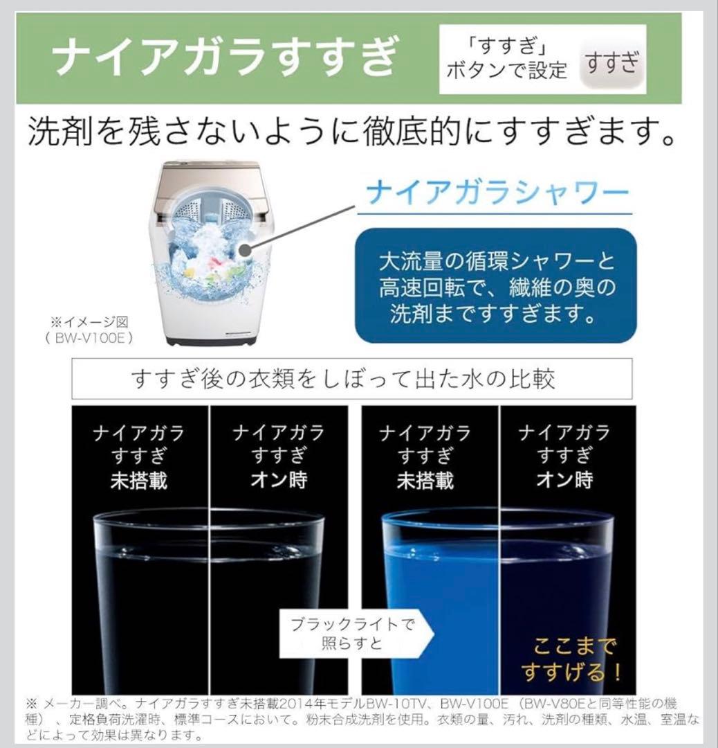BW-V80E 8kg 縦型洗濯機