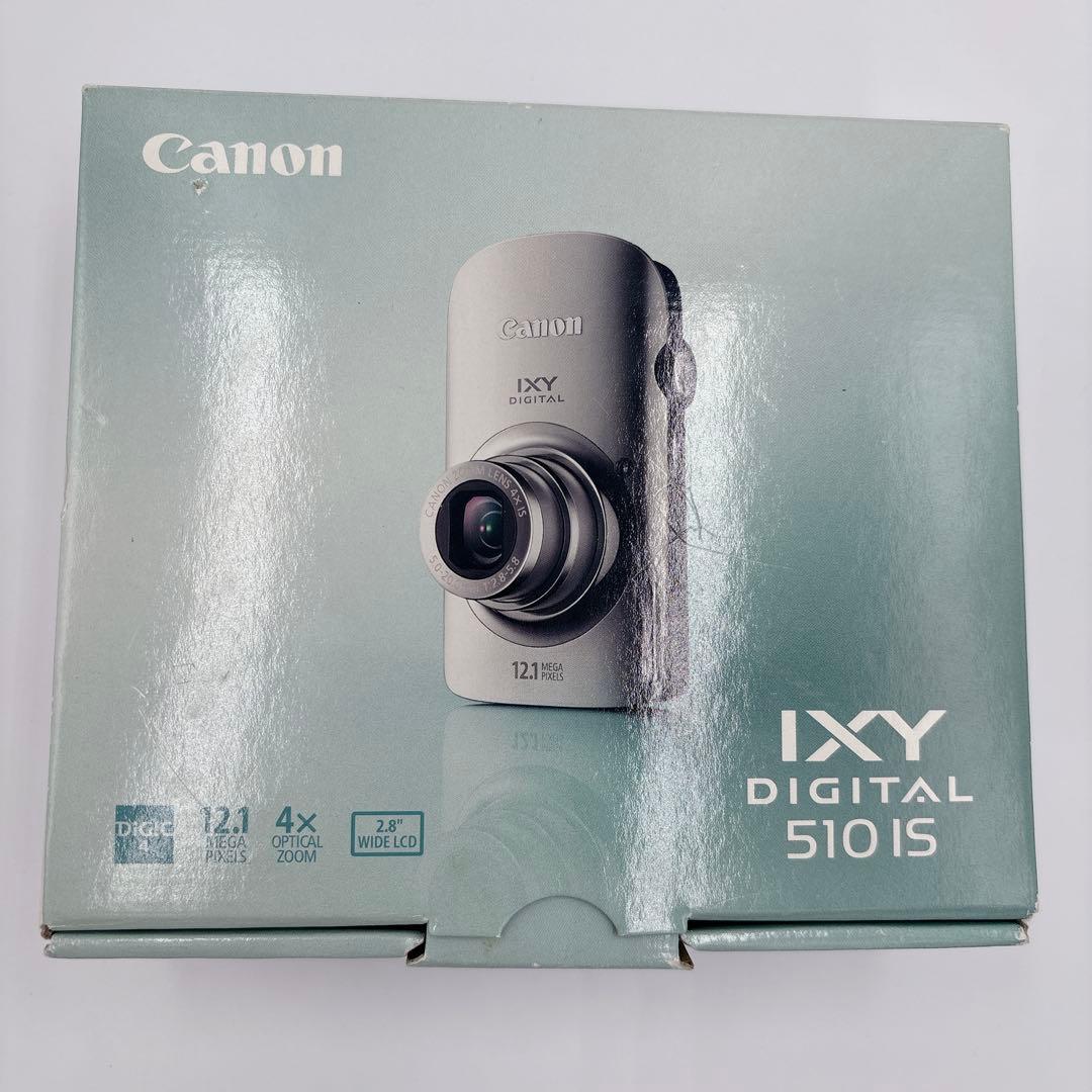Canon IXY DIGITAL 510 IS シルバー　コンデジ