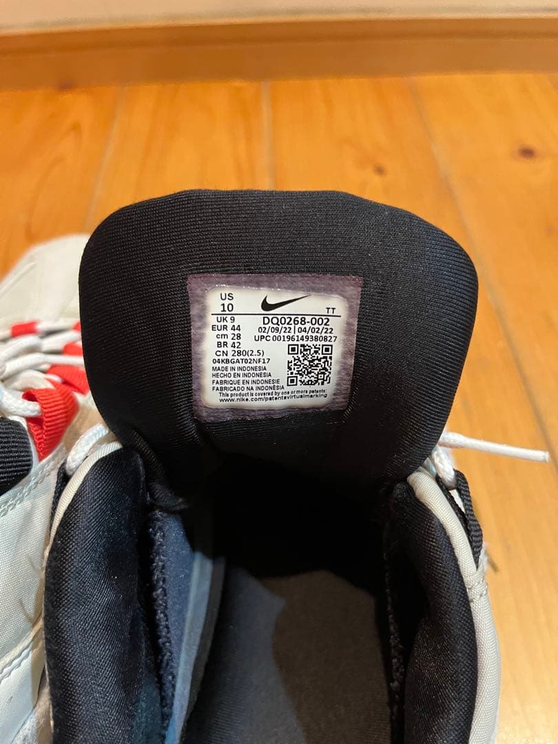 Nike Air Max 95 ホワイト/レッド　28㎝