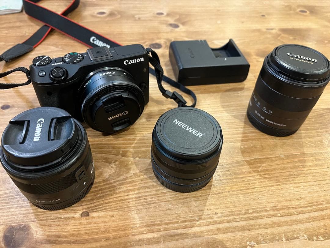 Canon EOS M3 レンズ4本セット