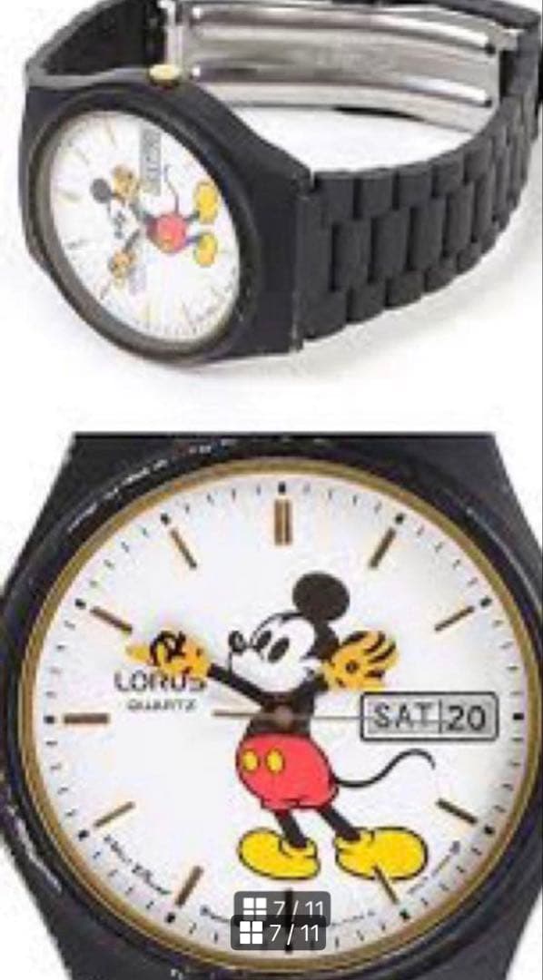 時計 vintage axl rose mickey watch guns