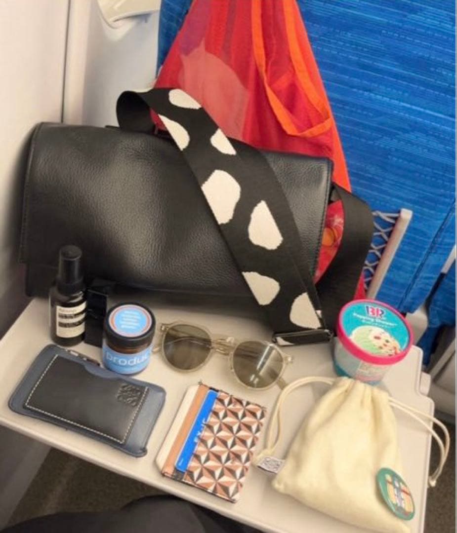 本革470g ワイドテープショルダーボディバッグ ear PAPILLONNER