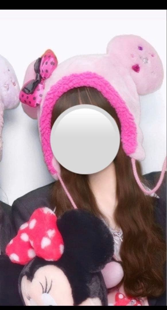 Disney ファンキャップ　ミニー