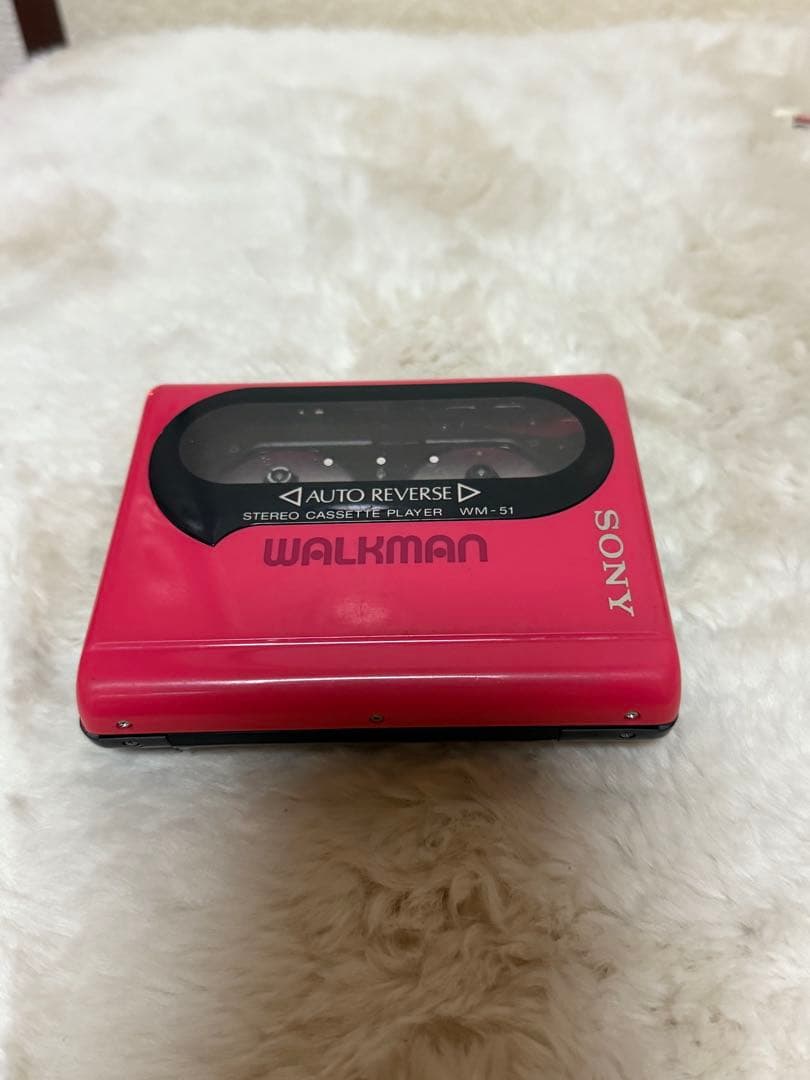 SONY WM-51 ウォークマン ピンク